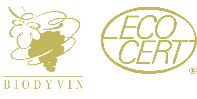 Certification Logos for Biodyvin and Ecocert